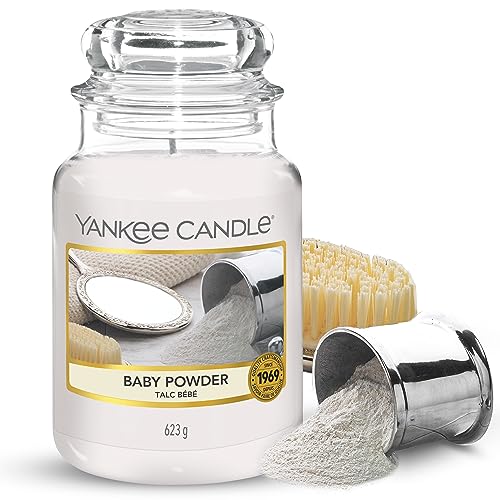 Yankee Candle Baby Powder Jar Candle | Up to 150 Hours