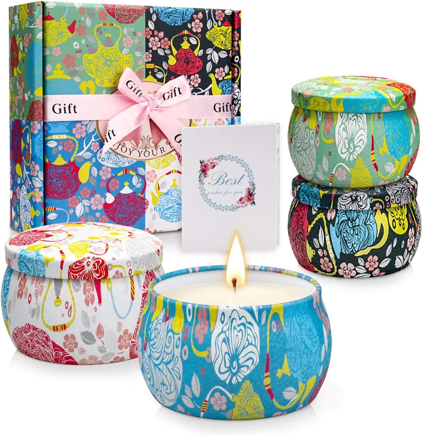 YMing Scented Candles Gift Set