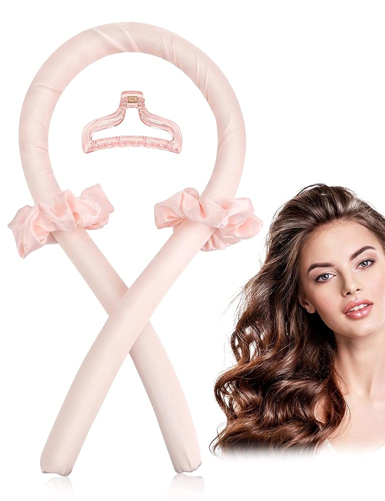 yumcute Heatless Curlers, Silk Ribbon Hair Curling Set