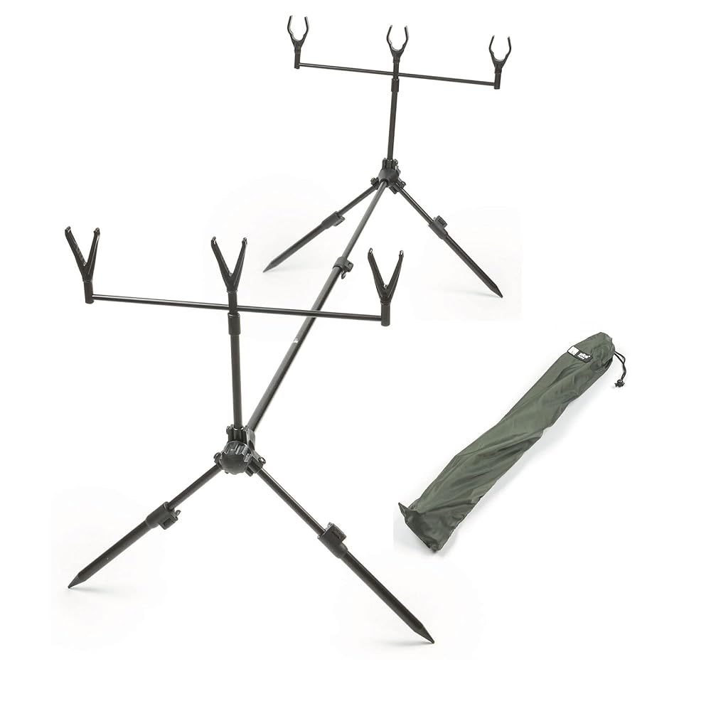 Zite Fishing Rod Pod - Beginner's Support for Carp a...