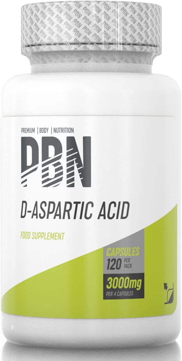 PBN D-Aspartic Acid, 120 Capsules