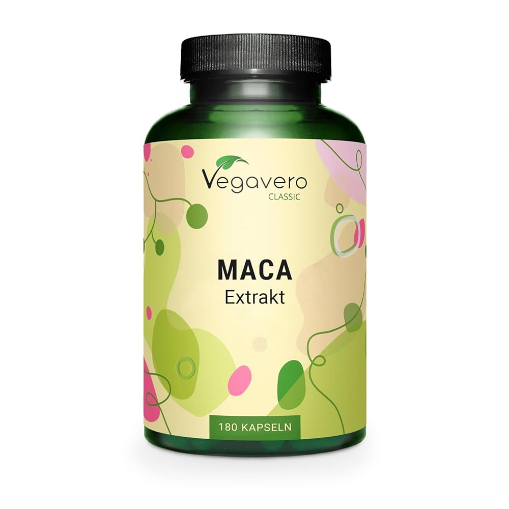 Vegavero® Maca Peruviana 180 Capsules Sustain