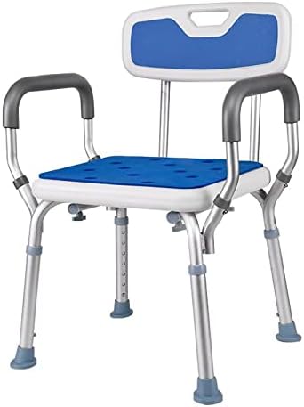 Adjustable Shower Chair with Backrest