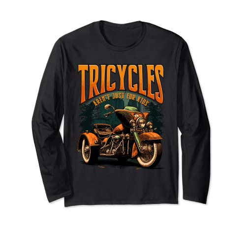 Adult Trike Rider Long Sleeve T-Shirt