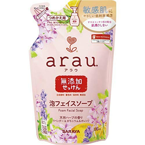 Arau Herbal Foam Face Soap – 180ml