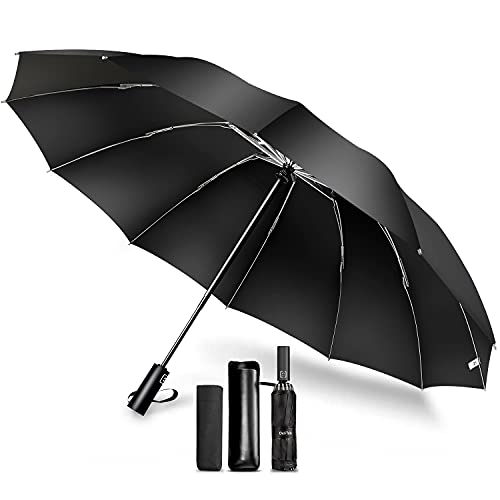 Auto Open/Close Folding Umbrella –...