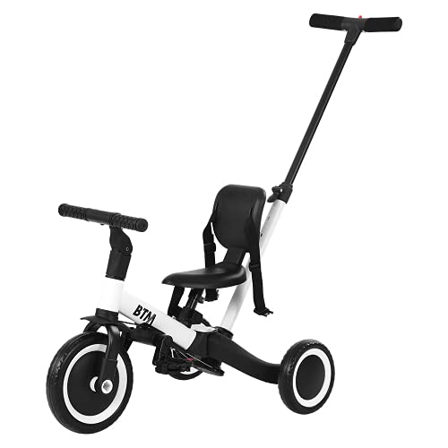 BTM Kids 5in1 Tricycle with Push Handle...