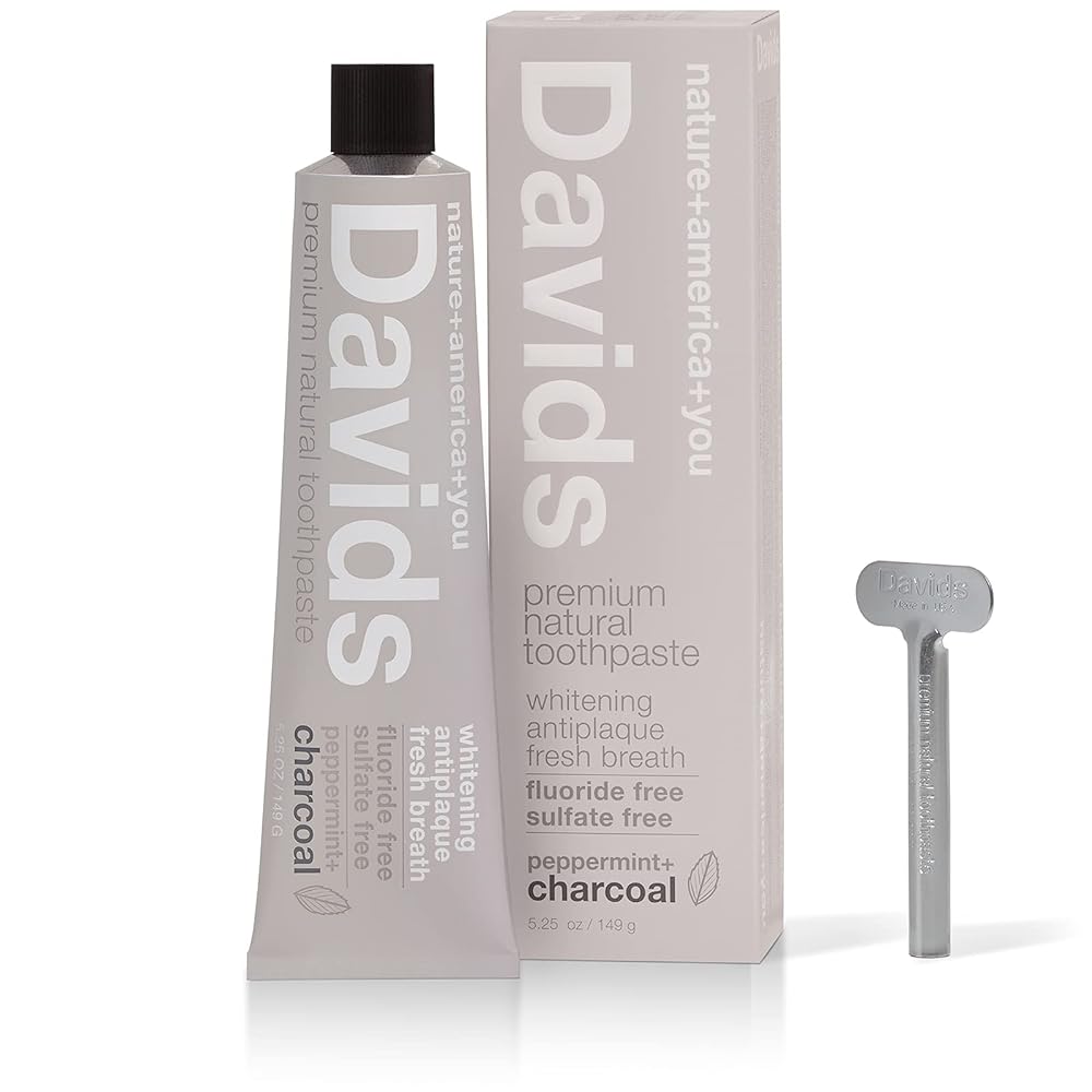 David Natural Charcoal Toothpaste, 149g