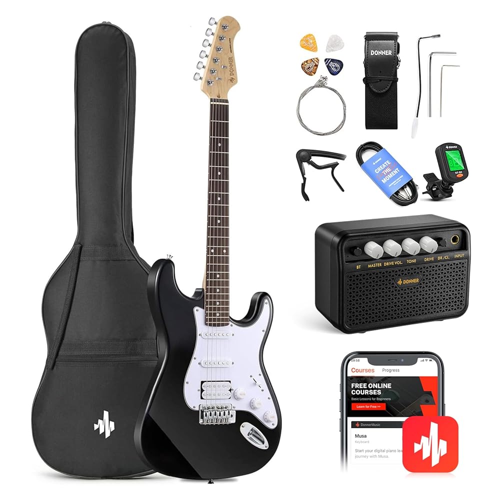 Donner DST-1 Electric Guitar Beginner Set