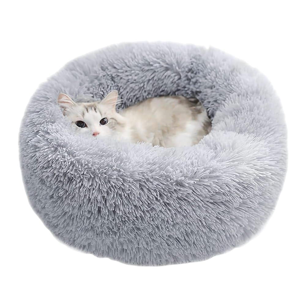 Epochtech Fluffy Round Bed for Cats and Dogs