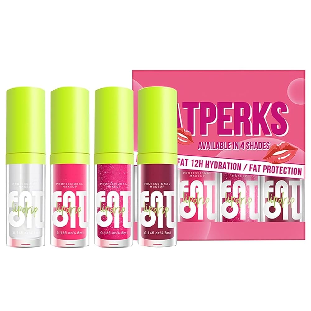 Fat Oil Lip Hydrating Lip Oil – 4...