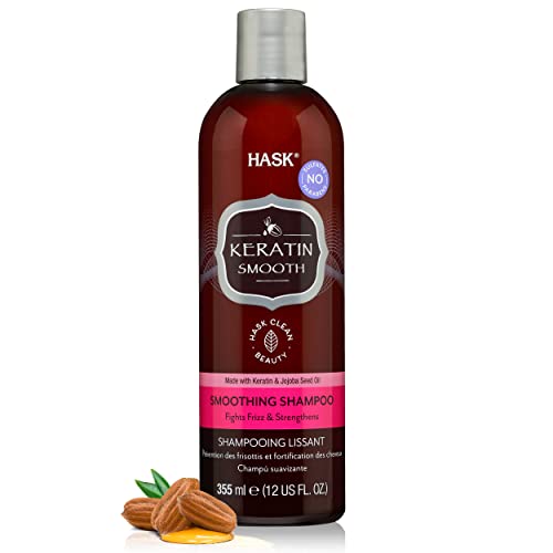 HASK Keratin Smoothing Shampoo, 12 oz