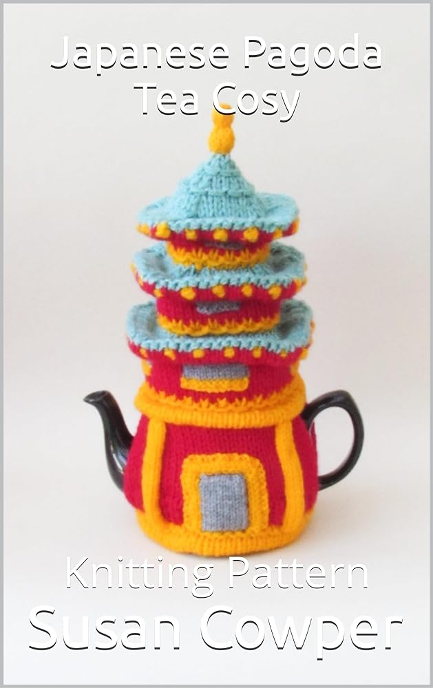 Japanese Pagoda Tea Cosy Knitting Pattern