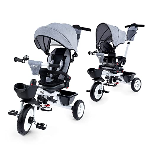 JMMD 6-in-1 Baby Trike with Adjustable ...