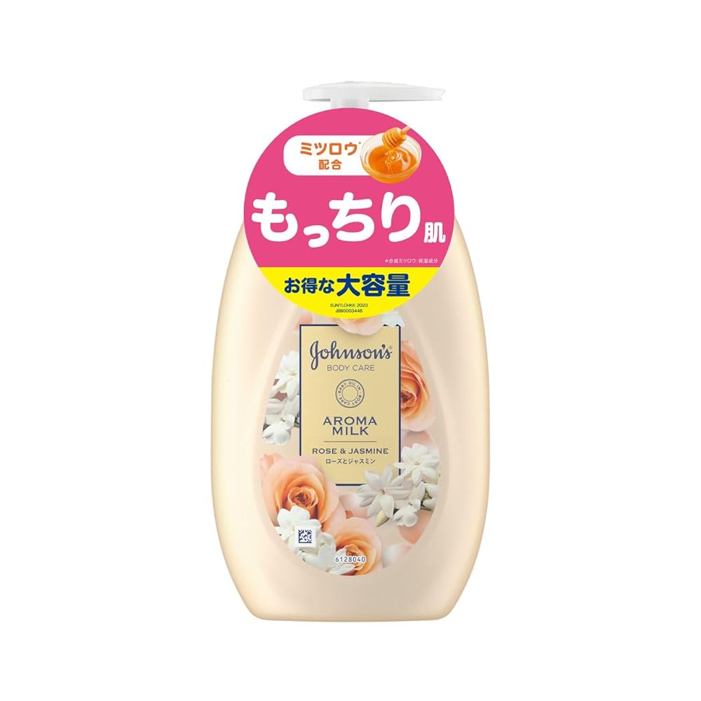 Johnson Extra Care Aroma Milk, 16.9 fl oz, Rose & Ja...