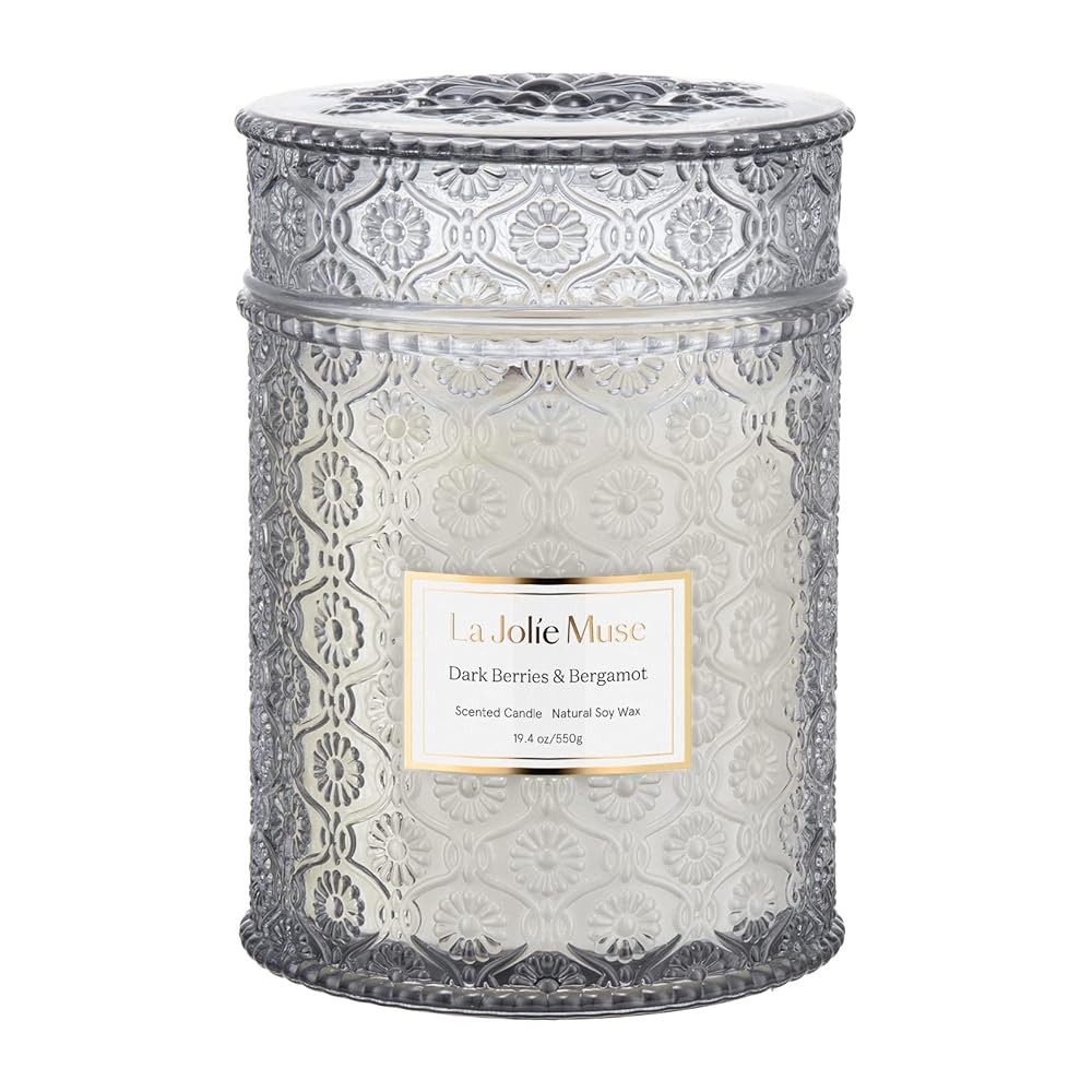 La Jolie Muse Blackberry & Bergamot Scented Candle