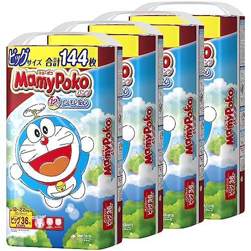 MamyPoko Pants Doraemon Diapers (12-22k...