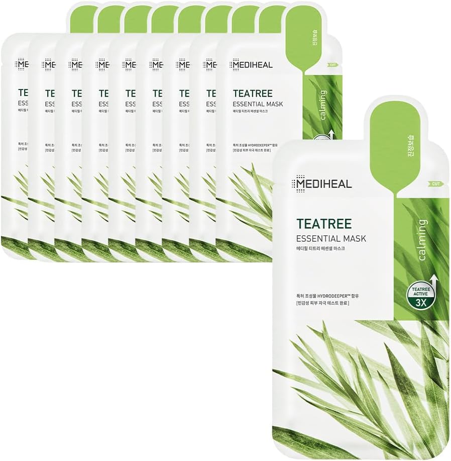 Mediheal Essential Mask (10P) - Tea Tree