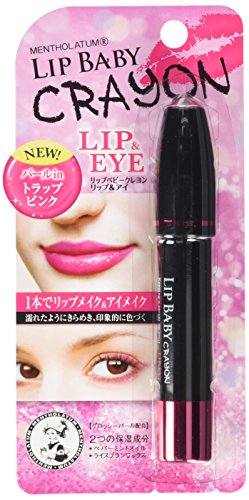 Mentholatum Lip Baby Crayon in Trap Pink