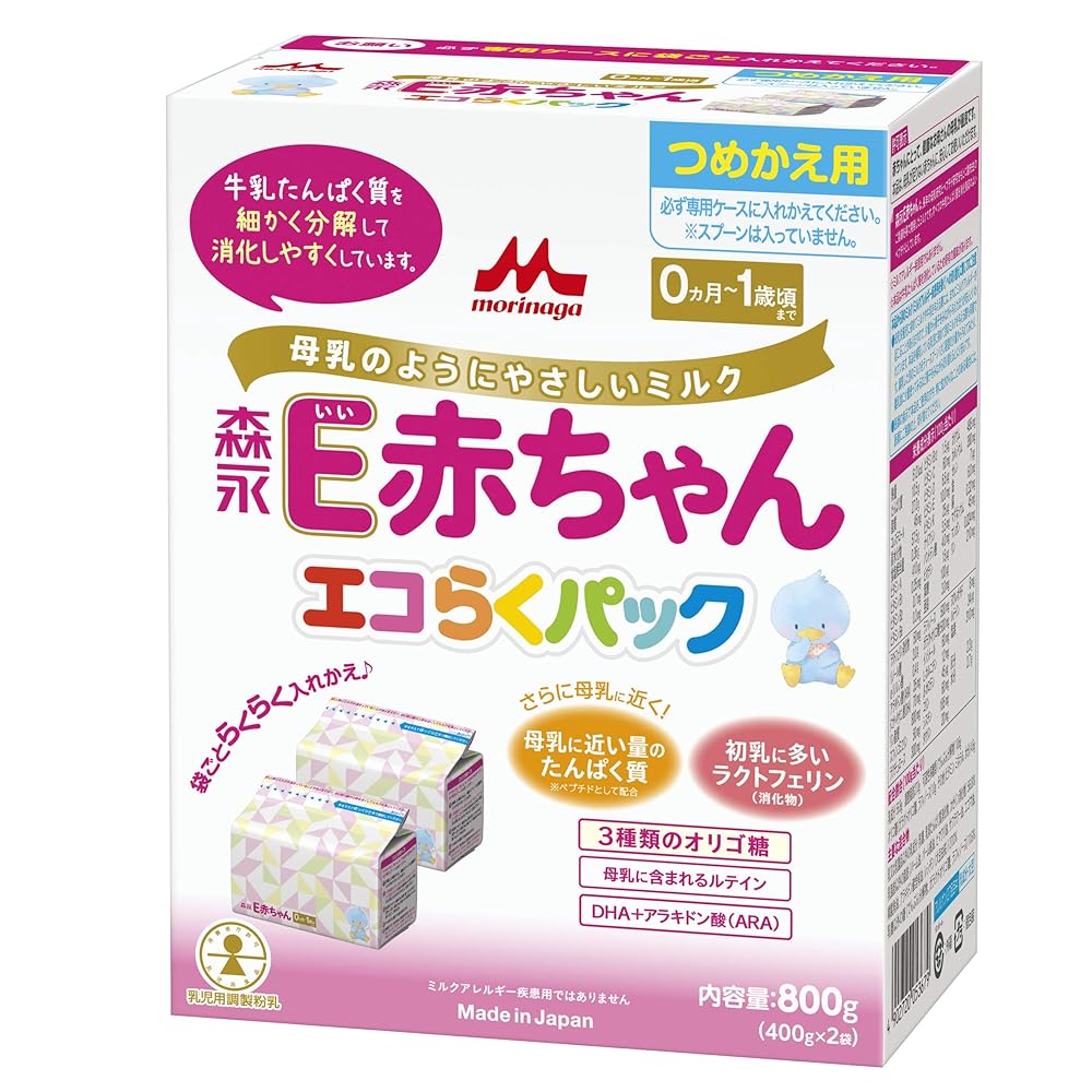 Morinaga E赤ちゃん エコらくパック つめかえ用