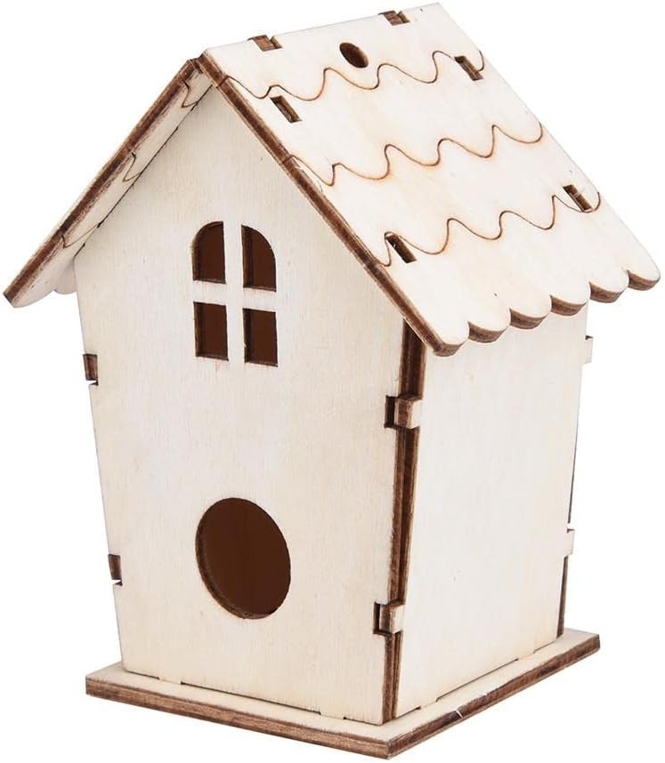 Nanaizhnuiz Wooden Birdhouse - Outdoor Decoration