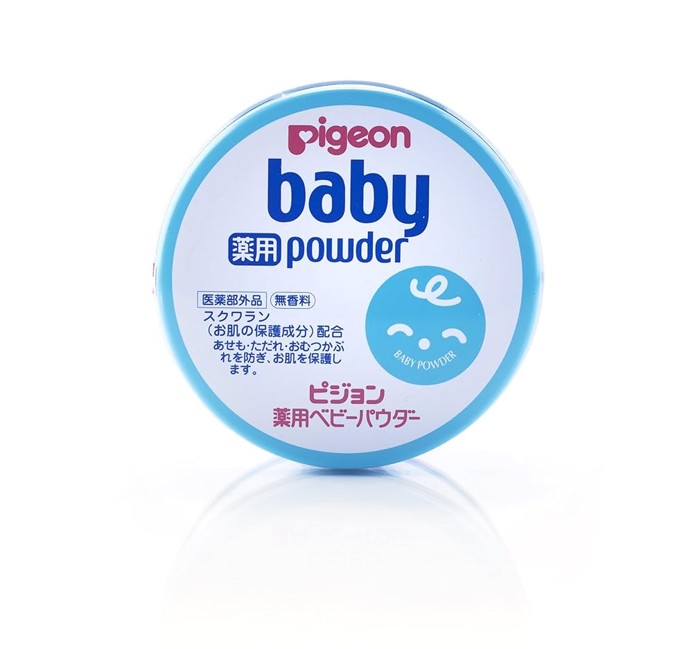 Pigeon Baby Powder Blue Can 150g