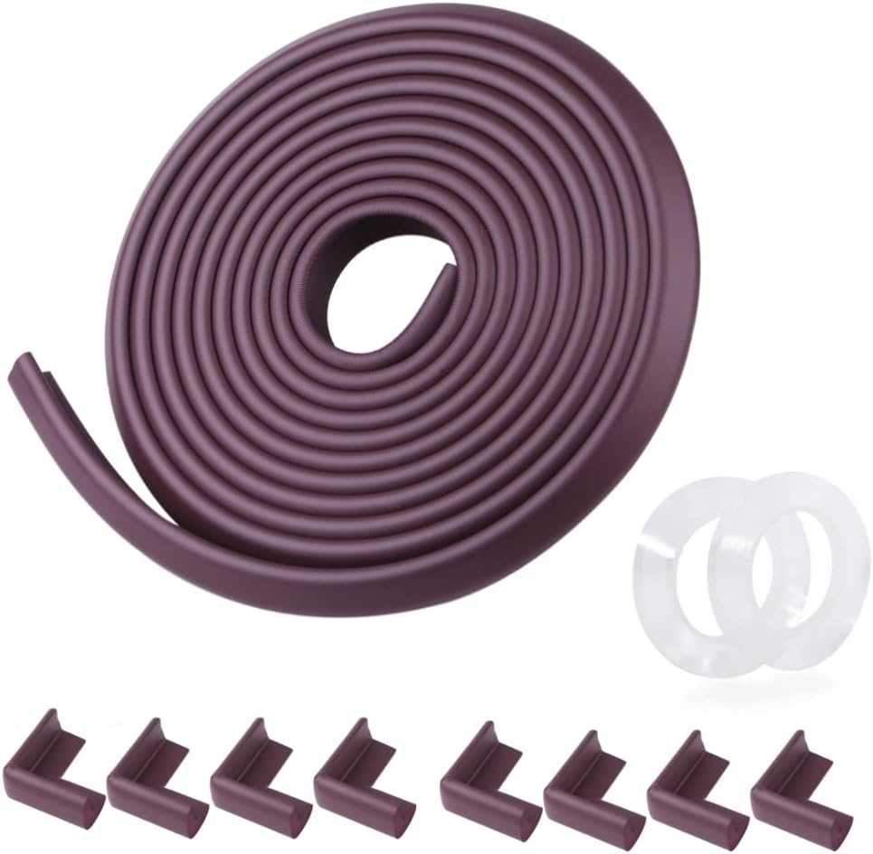 Plaisiureux Corner Guard: Gel Tape, 22.4 ft, L Shape