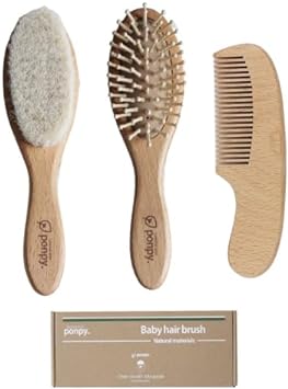 Ponpy Baby Hair Brush Set