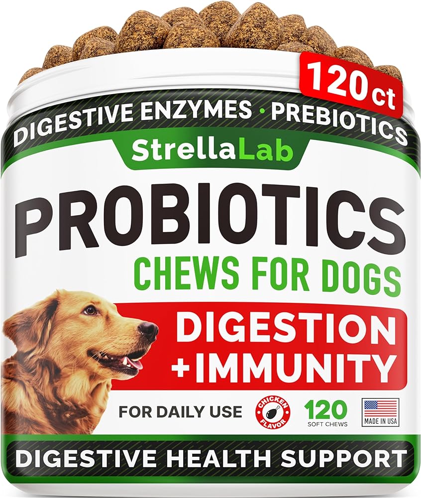 Probiotic Dog Treats for Picky Eaters &...