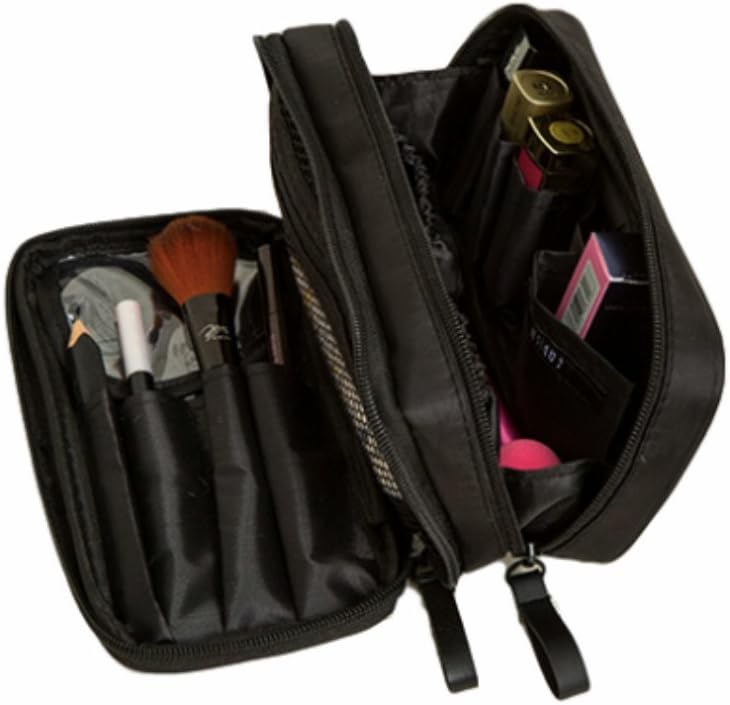 Rajjo Double Layer Makeup Pouch