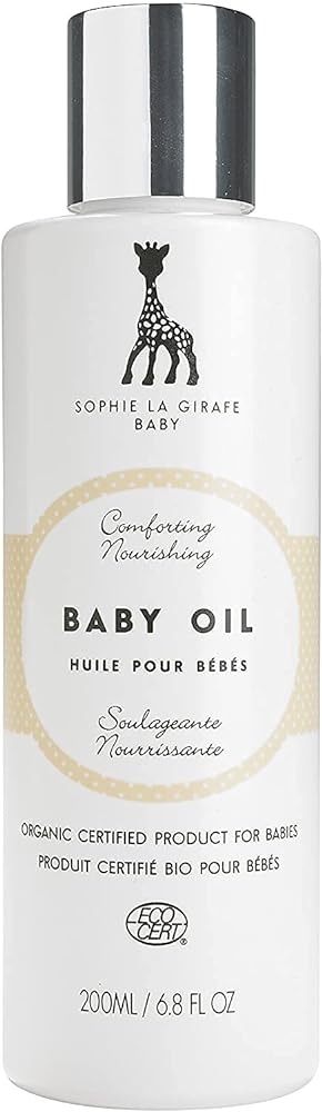 Sophie La Giraffe Baby Oil, 6.8 fl oz