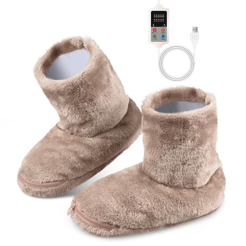 USB Foot Warmer Slipper - Fast Heating - Washable - ...