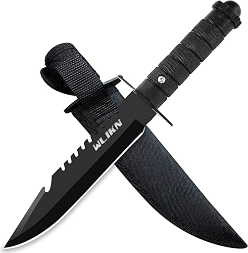 Wlikn Camp Knife with Case – Surv...