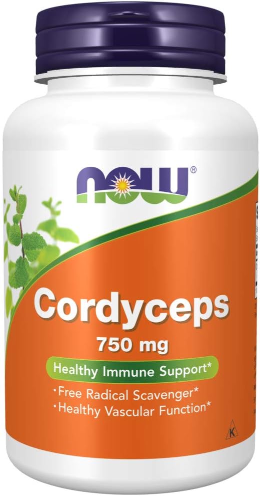 Now Foods Cordyceps 750mg 90Vcaps