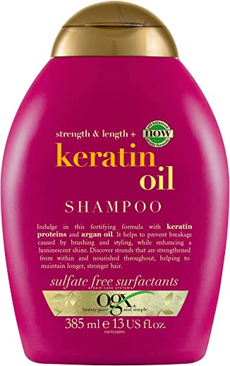 OGX anti-breaking agent keratin oil sha...