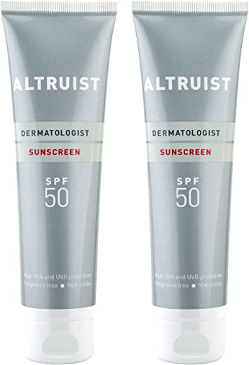 Sunscreen for dermatologists SPF 50 â Superior 5-star UVA protection 