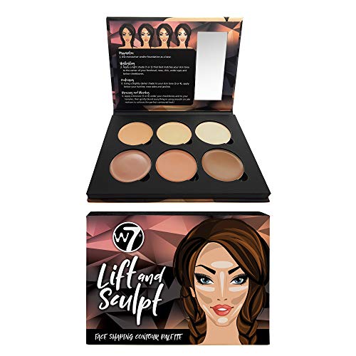 W7 Elevator & Sculpt Cream Contour Palette