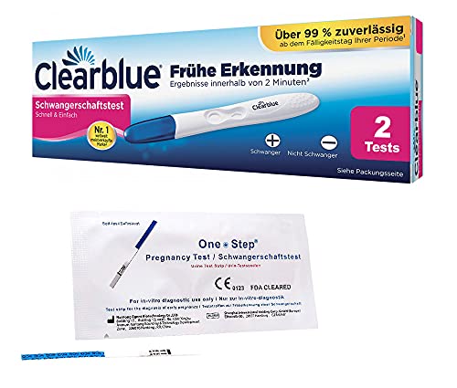 Clearblue Pregnancy test – 2 pieces.