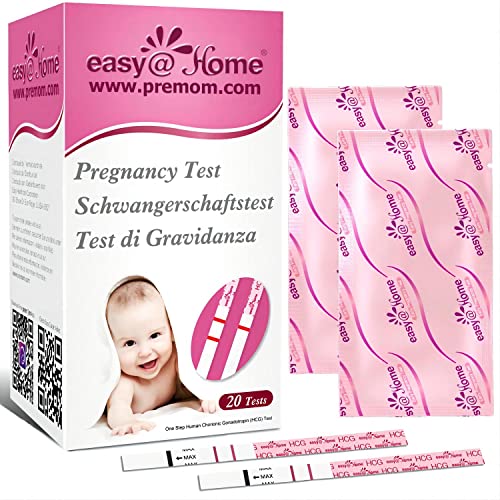 20 High Sensitivity Premom Pregnancy Test: Rapid hCG...