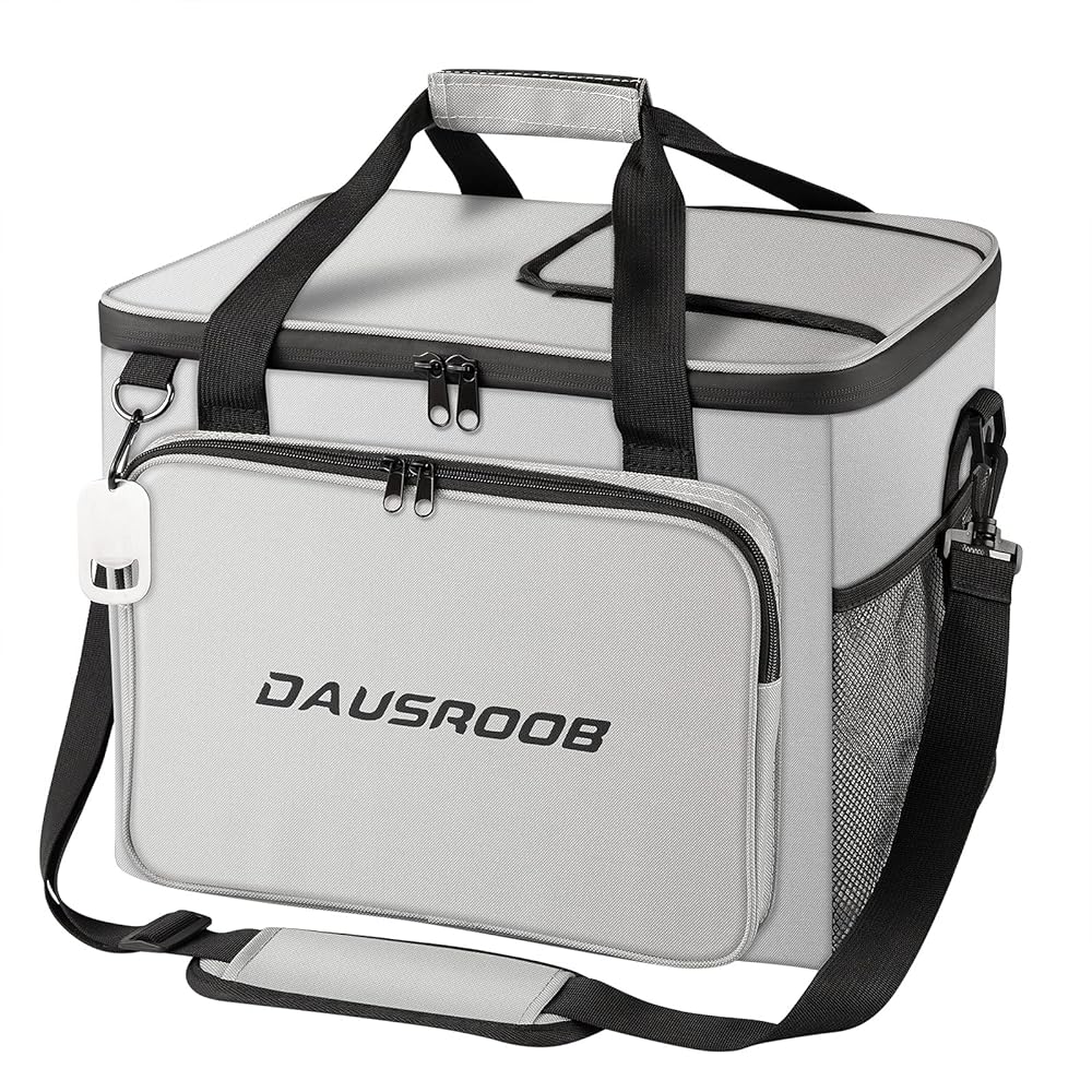 32L Insulated Picnic Bag - Portable Soft-Side Cooler