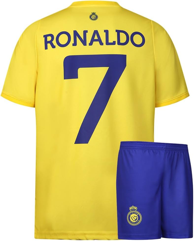 Al-Nassr Ronaldo Home Football Kit R...