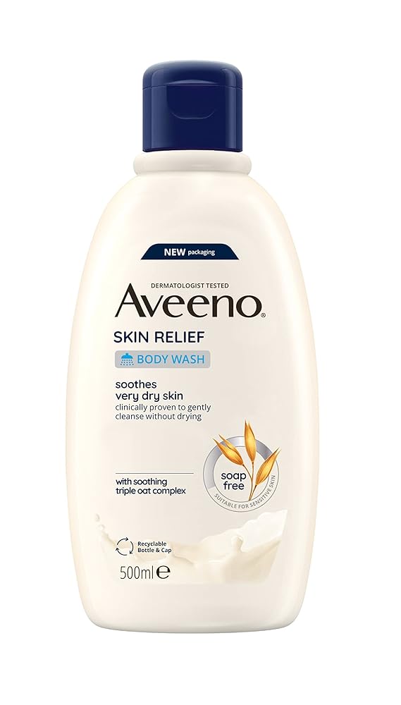 Aveeno Skin Relief Body Wash - Hydrating for Dry, It...