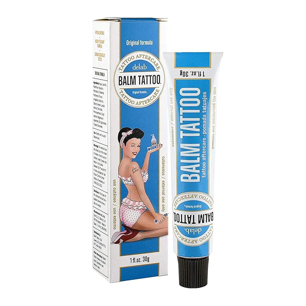 BALM TATTOO Cream - Original Tattoo Aftercare - Rapi...