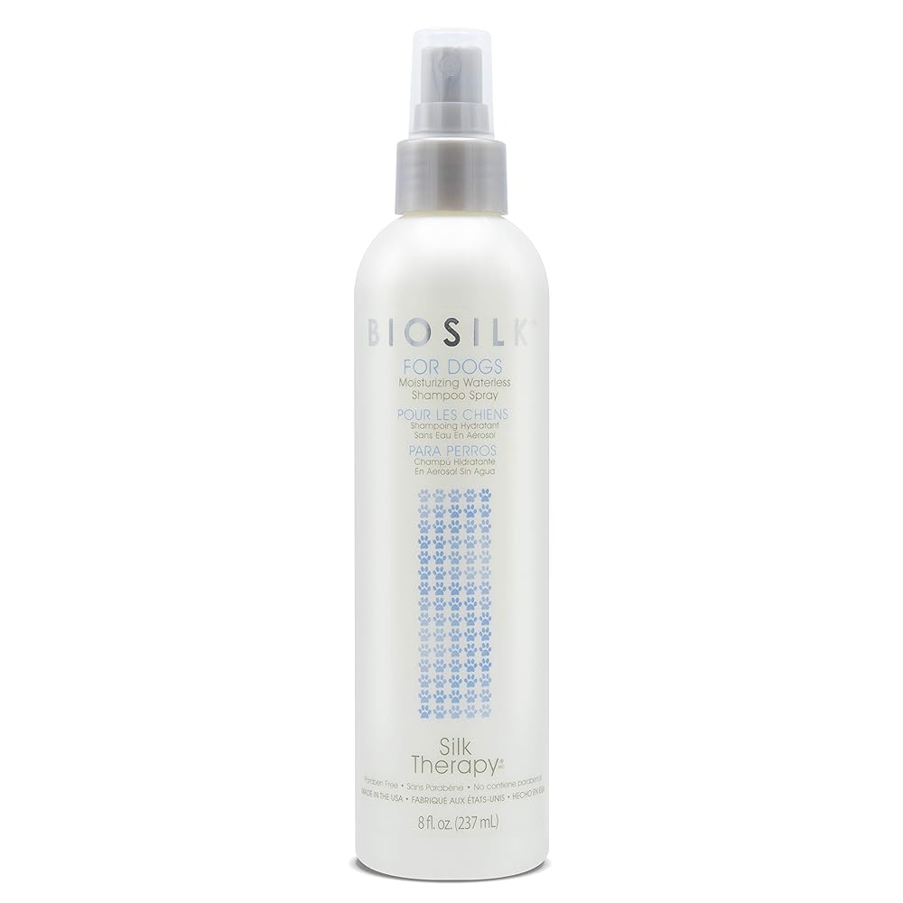 BioSilk Waterless Dog Shampoo Spray