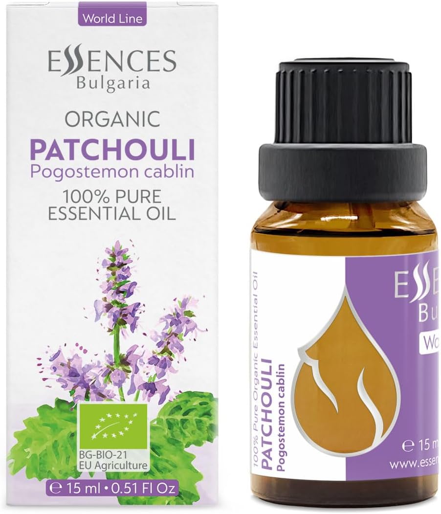 Bulgaria Organic Patchouli Essential Oil 15ml