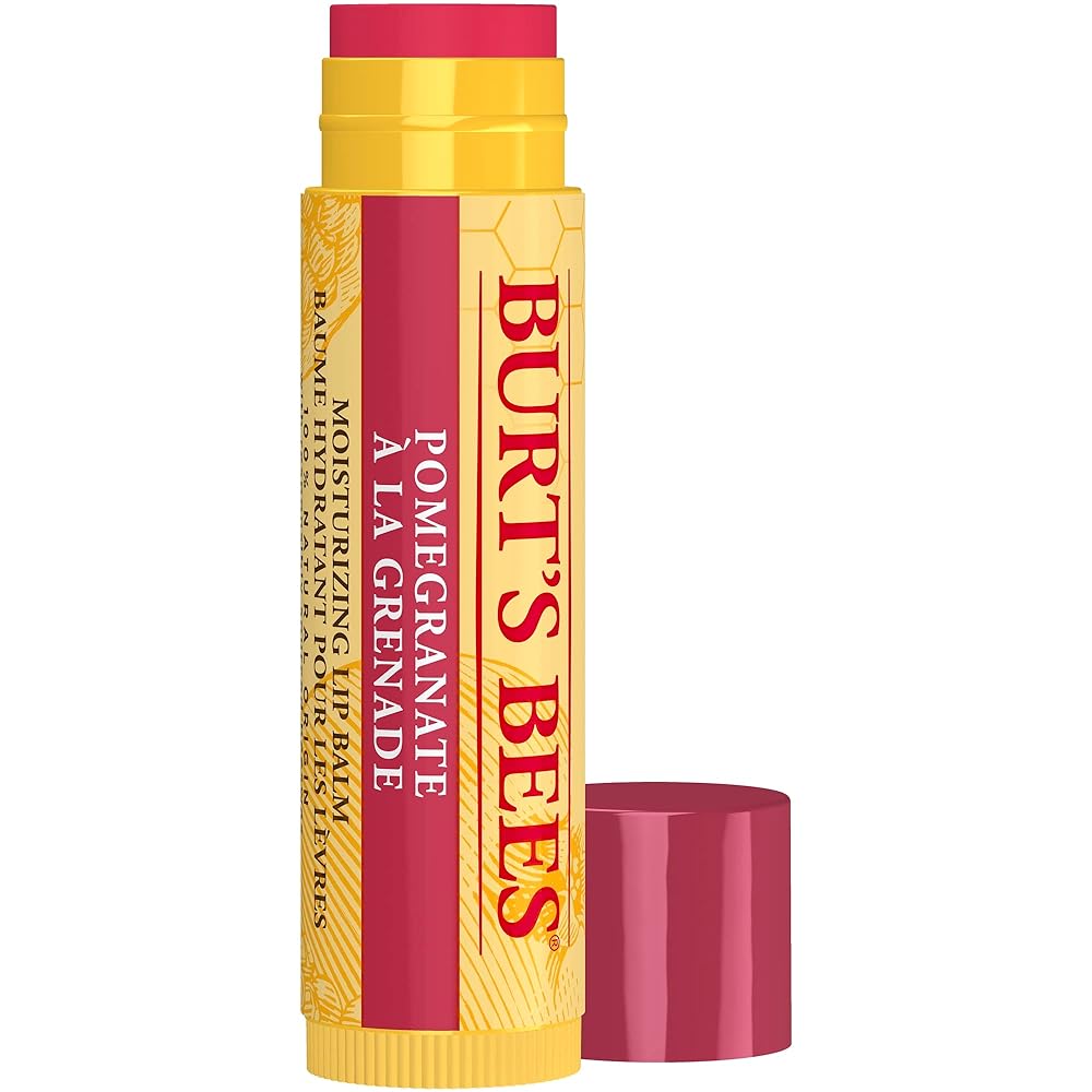 Burt’s Bees Pomegranate Lip Balm,...