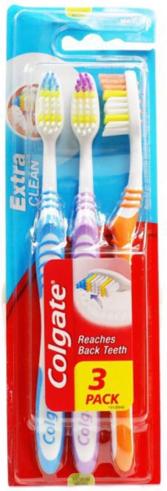 Colgate Extra Clean Toothbrush Set - Medium