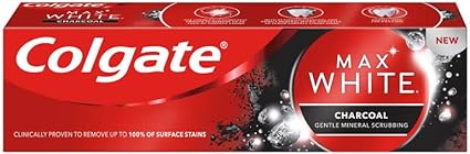 Colgate Max White Charcoal Whitening Toothpaste