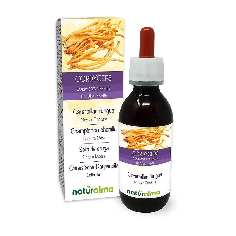 Cordyceps Moedertinctuur Naturalma | 120 ml | Vegan