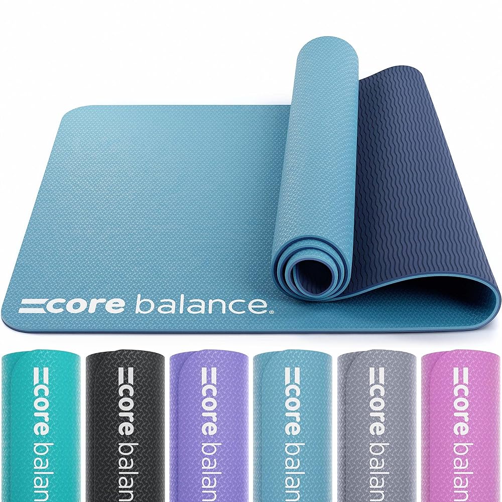 Core Balance TPE Gymnastics Mat with Ca...